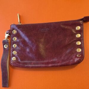 Hammitt Wristlet with Gold Studs